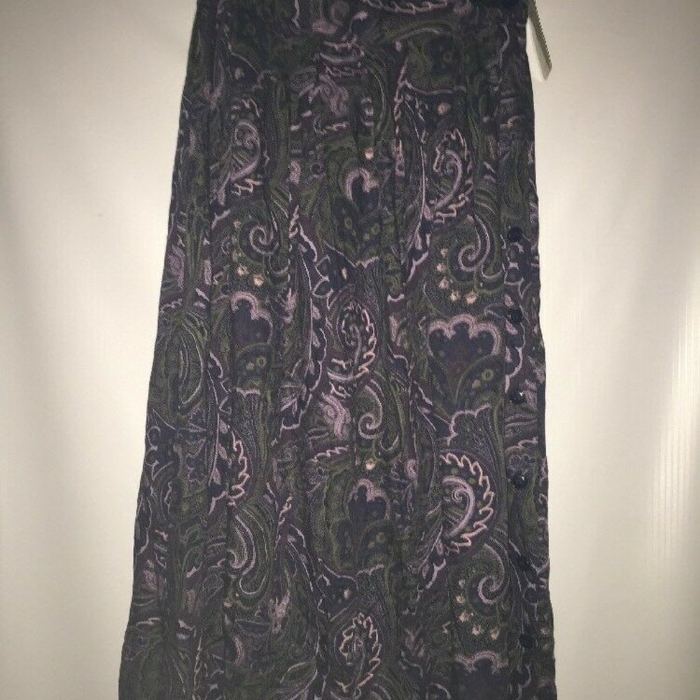 NWT Lee David Women's Size 8 Side Button Down